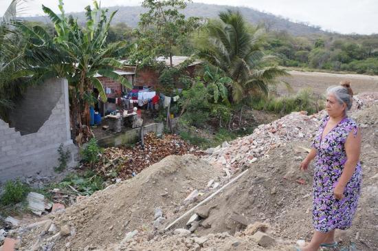 Escombrera general malestar a familias del sector El Forestal
