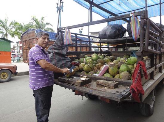 En Paján se sigue vendiendo coco