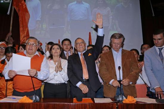 La Izquierda Democrática anuncia a Paco Moncayo como candidato presidencial
