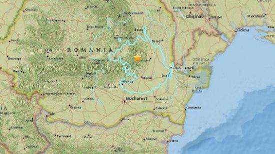 Un sismo de 5,3 grados sacude el este de Rumanía