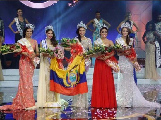 Ecuatoriana gana El Miss global 2016