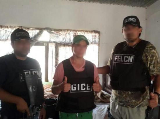 Policía rescata a  ecuatoriano  secuestrado