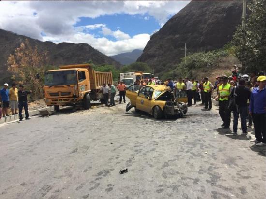 Cuatro muertos en accidente de tránsito en Catamayo