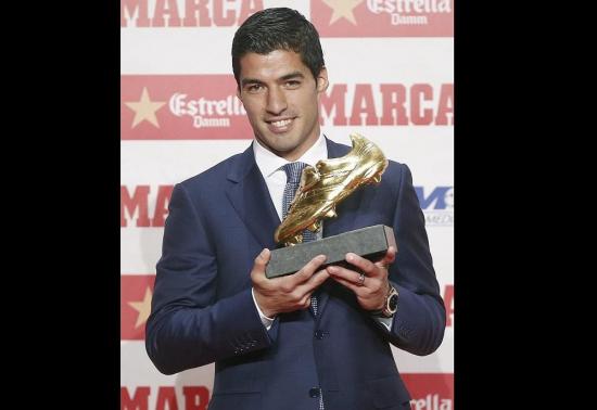 Luis Suárez gana su segunda Bota de Oro y piensa en ganarlo todo esta temporada