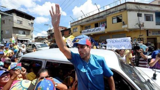 Oposición convoca a 'toma de Venezuela' el miércoles ante freno a revocatorio