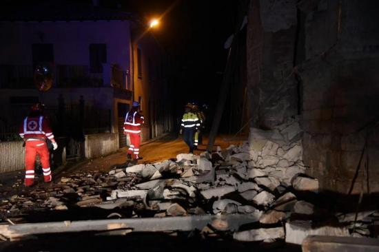 Un tercer terremoto de magnitud 4,6 se deja sentir en el centro de Italia