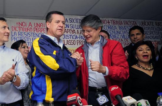 Guillermo Lasso anuncia a Andrés Páez como su binomio presidencial