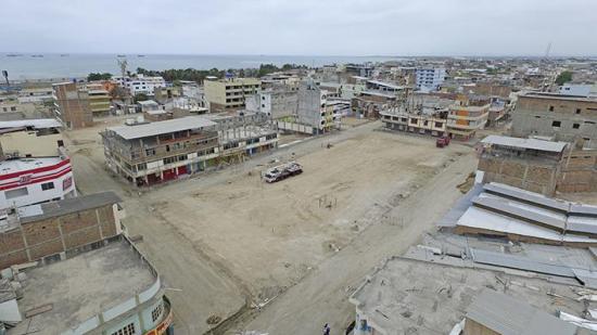 Reconstrucción en Tarqui y Los Esteros será visible en 2017