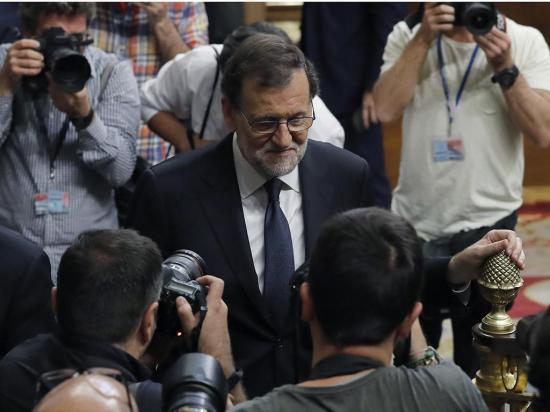 El congreso  rechaza a Rajoy