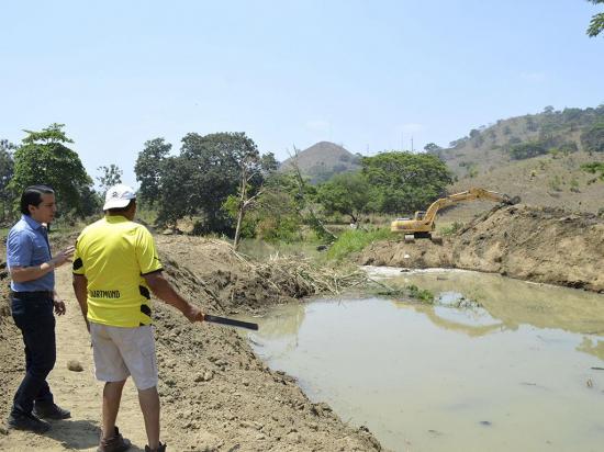 Río Garrapata estará limpio en 60 días,  anuncia dirigente