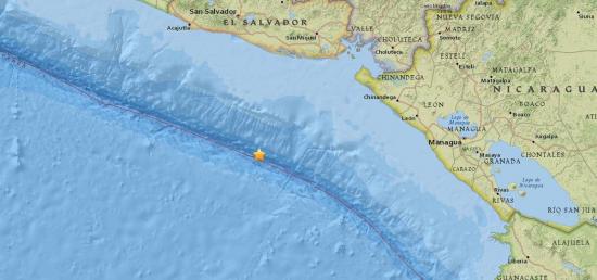 Alerta de tsunami en Centroamérica tras terremoto de 7,2 grados en El Salvador