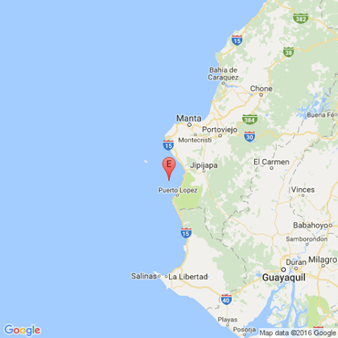 Sismo de 3.9 grados de magnitud se registró en Puerto López