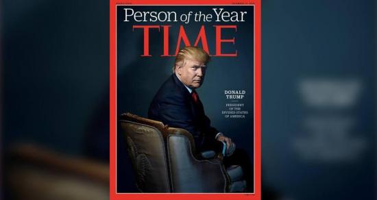 Donald Trump, elegido como persona del año por la revista Time