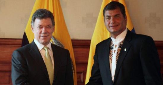 Correa felicita a Santos por Nobel de Paz y dice que es 'orgullo' de América Latina