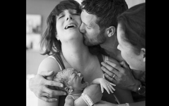 Sesiones de fotos durante el parto, la nueva moda en Bélgica y Holanda