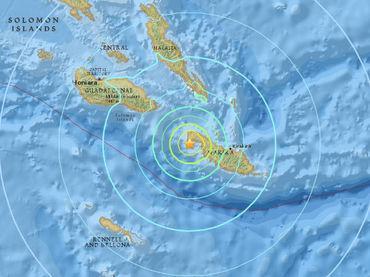 Un sismo de magnitud 6,8 sacude Islas Salomón, en el Pacífico Sur
