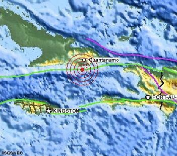Nuevo sismo de magnitud 3,5 en la escala de Richter en Santiago de Cuba
