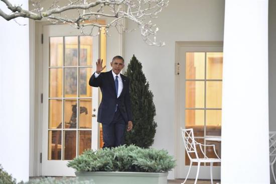 Barack Obama se despide del Despacho Oval antes de entregar la presidencia de EE.UU.