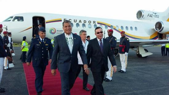 Presidente Correa viaja a República Dominicana, Italia y España
