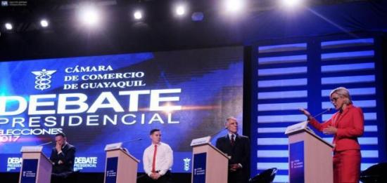 Ultiman detalles de debate presidencial en el que sí participará Lenín Moreno