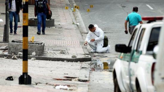 Atentado en Bogotá causa 26 heridos,  la mayoría policías