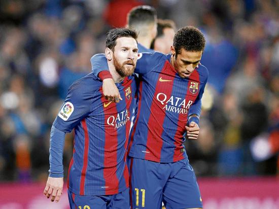 Doblete de Messi en triunfo catalán