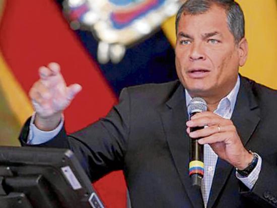 Correa asegura que se terminó la recesión  económica en el país