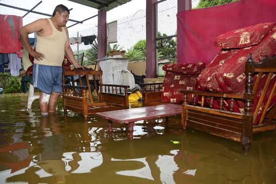 Manabí es declarada en emergencia por las lluvias