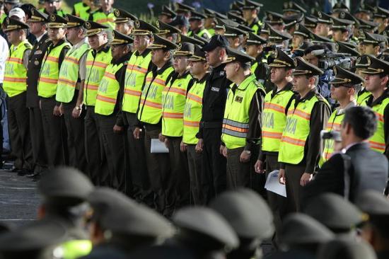 Ecuador invirtió 830 millones de dólares en reforzar a la Policía en 10 años