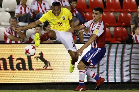 Ecuador cae a zona de repechaje tras derrota ante Paraguay