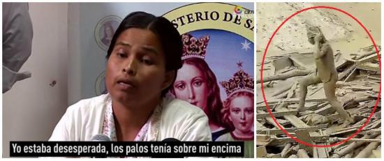 El angustioso testimonio de la mujer que sobrevivió a deslave en Perú