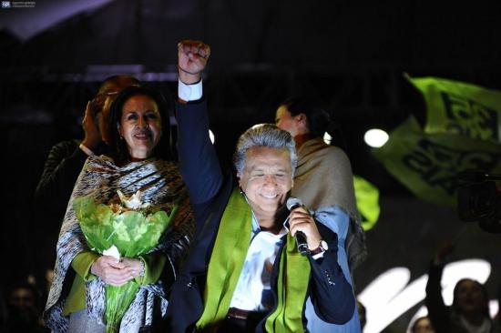 Lenín Moreno: 'Seré el presidente de todos, pero sobre todo de los más pobres'