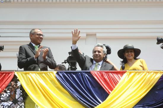 Presidentes de varios países felicitan a Lenín Moreno por el triunfo