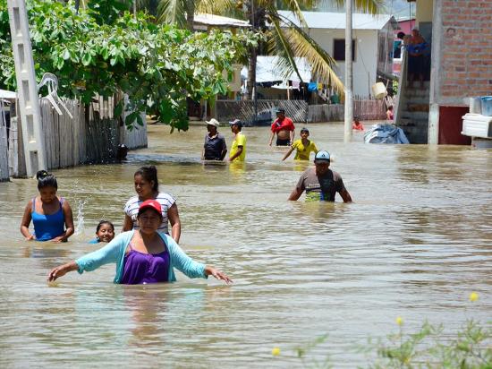 Número de familias afectadas por las lluvias se elevó a siete mil