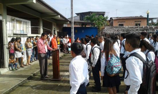 Inicia periodo lectivo sin inconvenientes en centros educativos de Paján