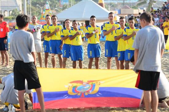 Ecuador debuta mañana en el Mundial de Fútbol playa