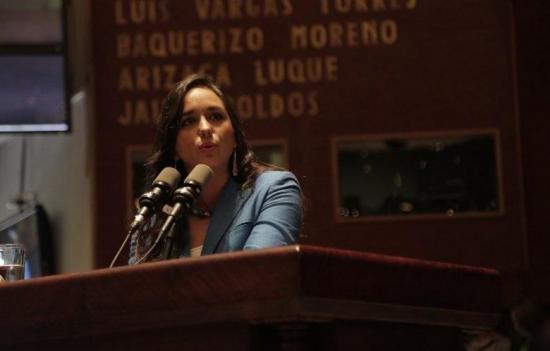Gabriela Rivadeneira realizó su última rendición de cuentas como presidenta de la Asamblea