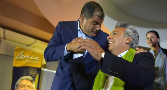 Rafael Correa y Lenín Moreno se reunirán mañana para coordinar transición presidencial