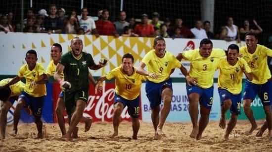 Mal debut para Ecuador en el Mundial de Fútbol Playa