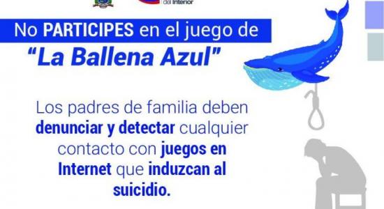 Alertan en Ecuador sobre peligro que implica el juego de 'La Ballena azul'