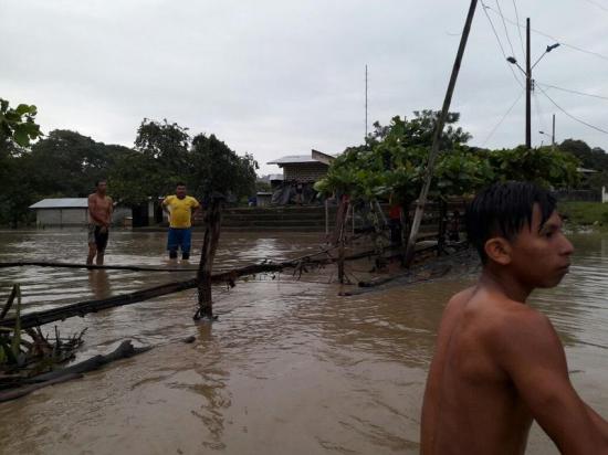 COE cantonal de Paján declara en emergencia a parroquia Gaule tras torrencial aguacero