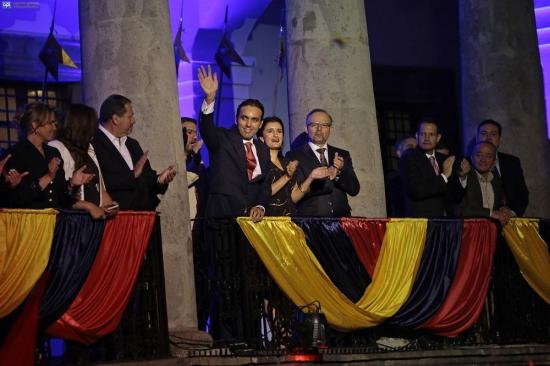 Se realiza en Quito el acto de posesión y presentación de Gabinete de Gobierno