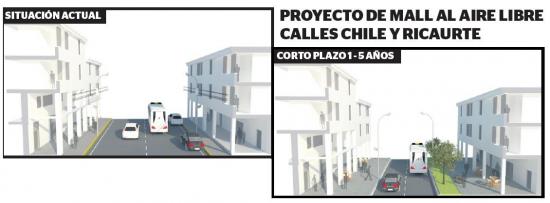 Proyectan un 'mall abierto' en el centro de Portoviejo