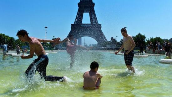 Francia bate el récord de calor en junio desde 1945 con el país en alerta
