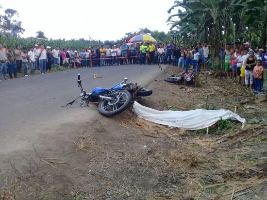 Un muerto y dos heridos en accidente de tránsito en La Manga del Cura