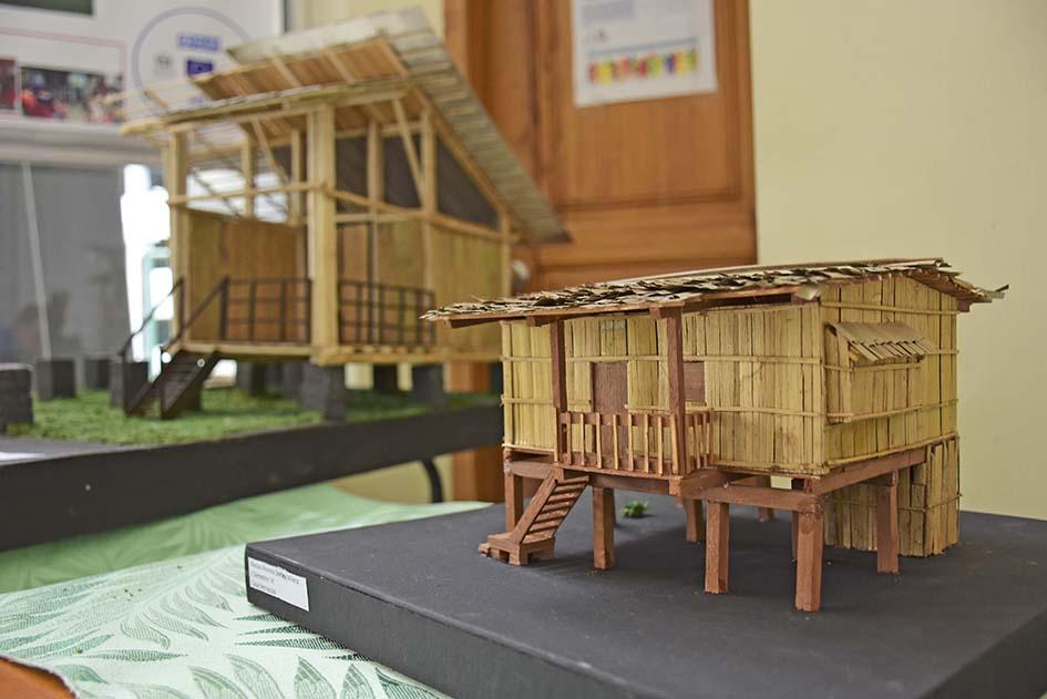 Exhiben prototipos de casas de bambú | El Diario Ecuador