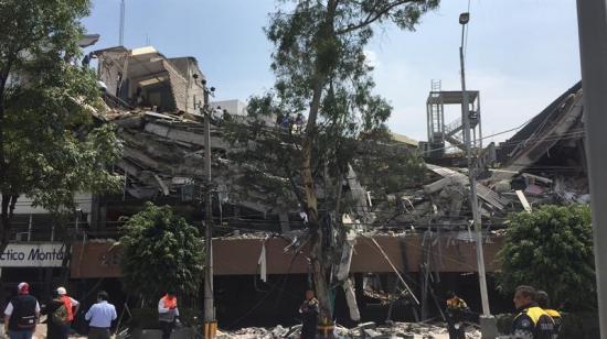 El sismo en el centro de México fue de magnitud 7 en la escala de Richter