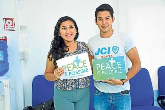 Cámara Junior realiza evento por el Día  Mundial de La Paz