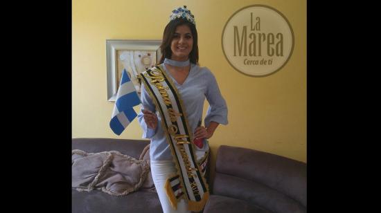 Joseleem González: 'Mi preparación fue integral' para ser Reina de Manabí