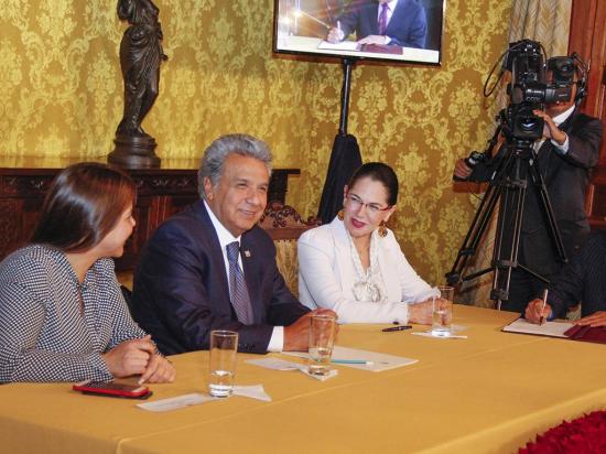 Lenín Moreno presentó acuerdo nacional para la producción y empleo